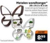 metalen wandhanger