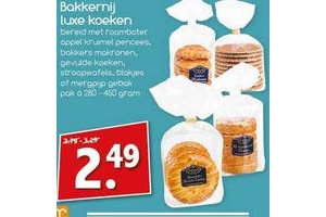 bakkernij luxe koeken