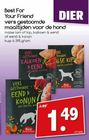 best for your friend vers gestoomde maaltijden voor de hond