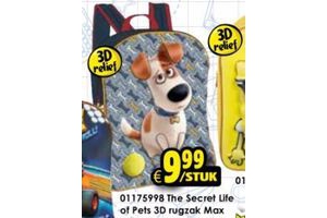 the secret life of pets 3d rugzak max