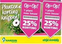 plant naar keuze