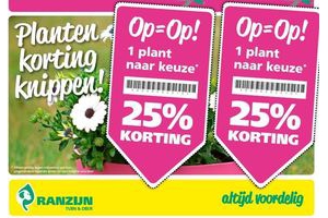 plant naar keuze