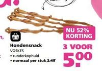 hondensnack runderkophuid