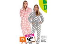 dames of meisjes onesie