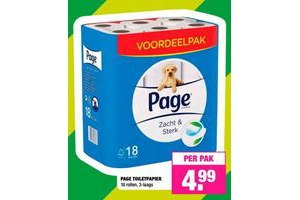 page toiletpapier