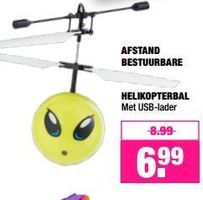afstand bestuurbare helikopterbal