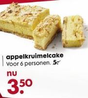 appelkruimelcake