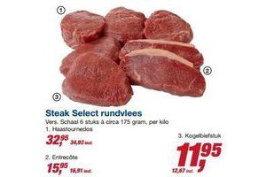 steak select rundvlees