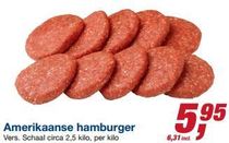 amerikaanse hamburger