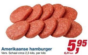 amerikaanse hamburger