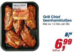 grill chief beenhamkluifjes
