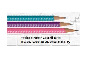 potlood faber castell grip