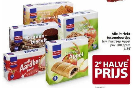 alle perfekt tussendoortjes