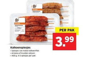 kalkoenspiesjes