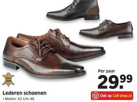 lederen schoenen