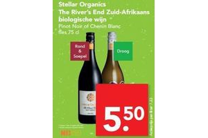 stellar organics the river s end zuid afrikaans biologische wijn