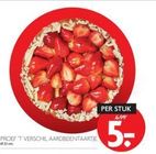 proef t verschil aardbeientaartje