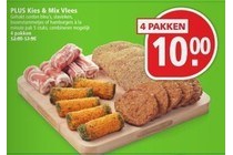 plus kies en mix vlees