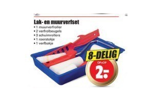 lak en muurverfset