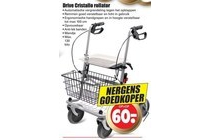 drive cristallo rollator
