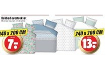 dekbed overtrekset