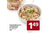 ambachtelijke keuken aardappelsalade met zontomaat