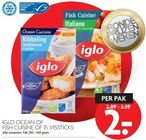 iglo ocean of fish cuisine of 15 vissticks