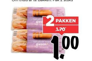 g woon party stokbrood