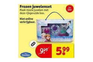 frozen juwelenset