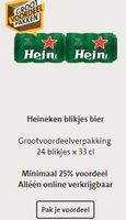 heineken blikjes bier