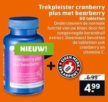 trekpleister cranberry plus met bearberry