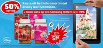 het hele assortiment disney multivitaminen