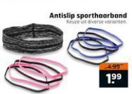 anti slip sport haarband