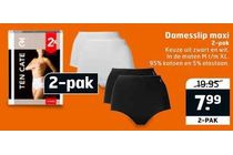 damesslip maxi 2 pak