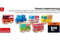 houten stapelvoertuig