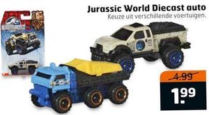 jurassic world diecast auto