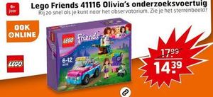 lego friends 41116 olivia s onderzoeksvoertuig