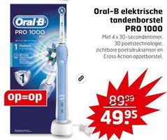 Oral-B elektrische tandenborstel 1000 -