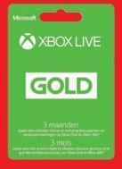 xbox live gold card 3 maanden