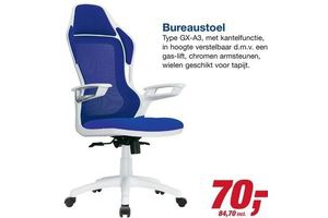 bureaustoel type gx a3