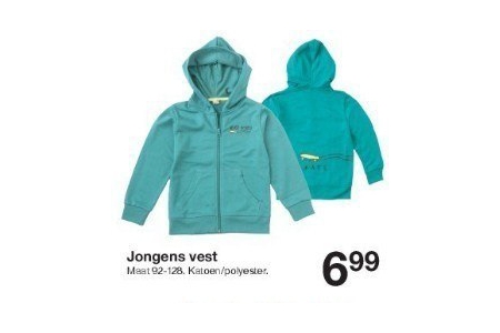 jongens vest