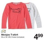 meisjes t shirt