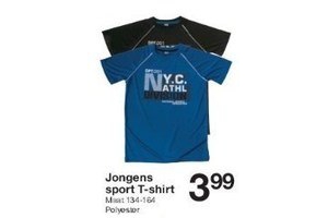 jongens sport t shirt