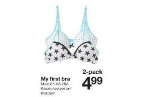 my first bra