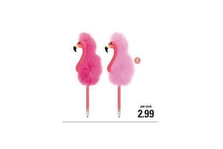 flamingo pen