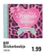 bff stickerboekje