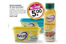 becel vloeibaar of voor op brood