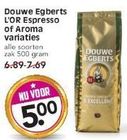 douwe egberts l or espresso of aroma variaties