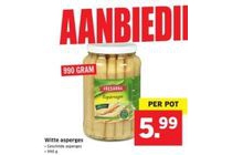 witte asperges