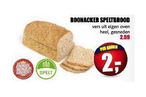 boonacker speltbrood